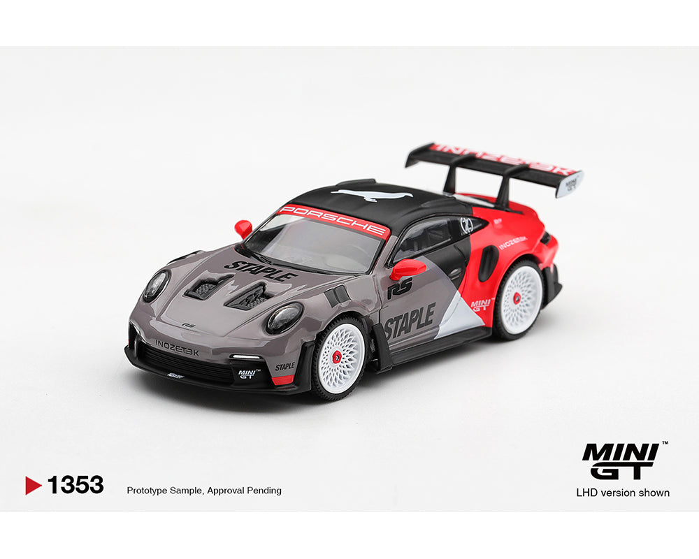 MINI GT Porsche 911 GT3 RS STAPLE x INOZETEK - Grey – Downskale