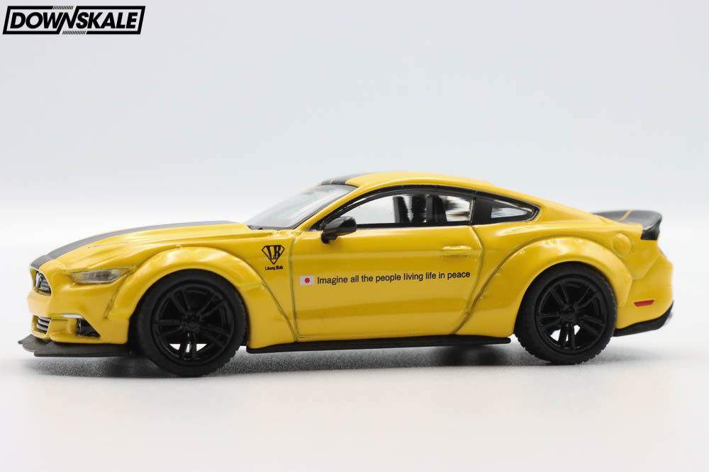 MINI GT Ford Mustang LB-Works - Triple Yellow – Downskale