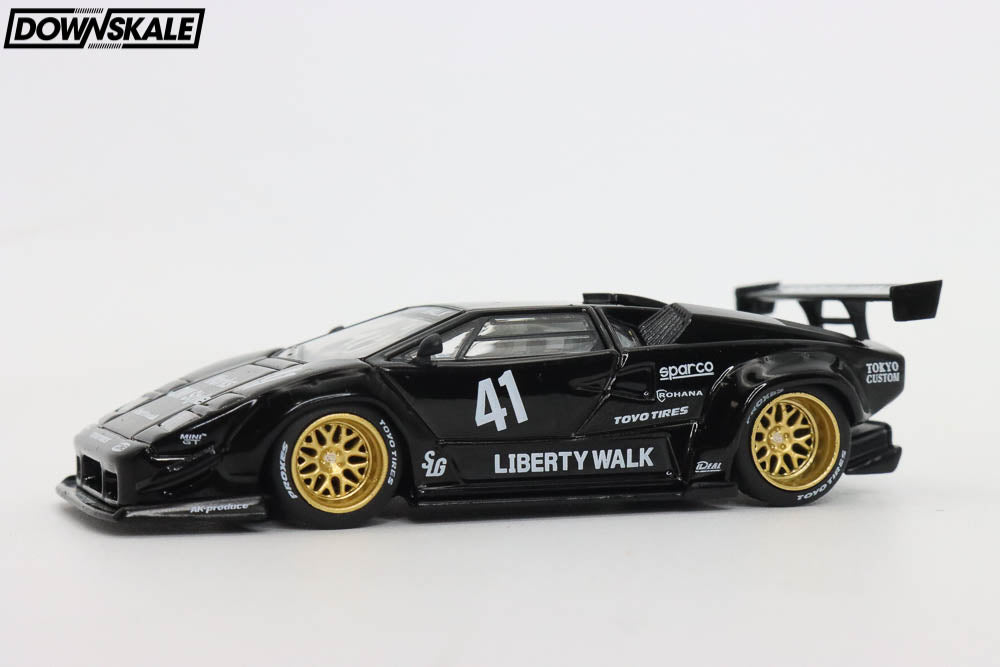 ミニカー LIBERTY WALK GT Nissan Lamborghini MINI GT LB WORKS Lamborghini Aventador Black #58 Toys”R”Us Japan