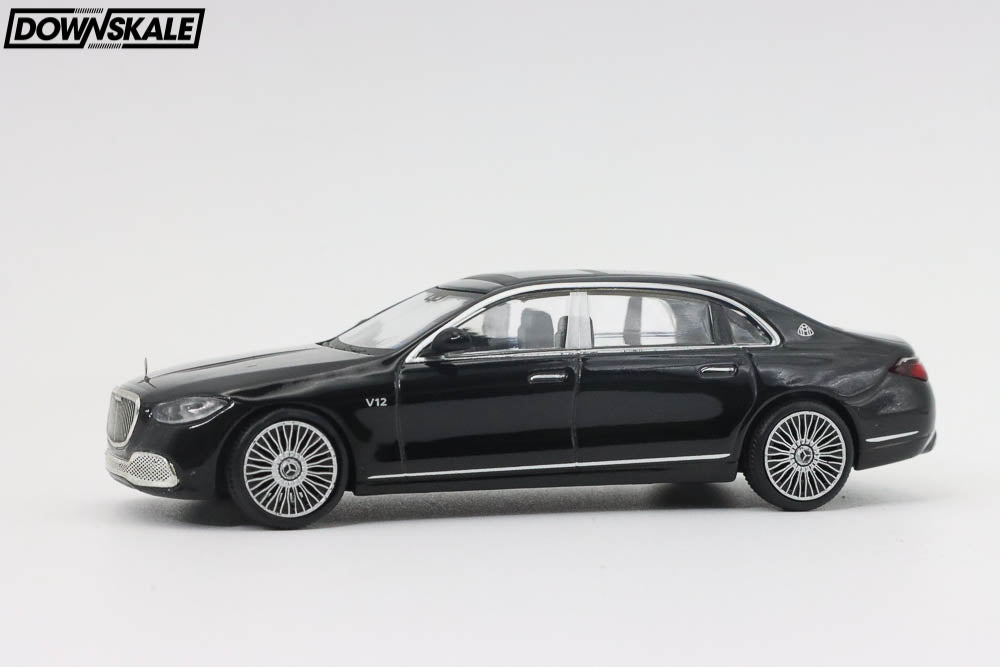 Mini GT 1/64 Mercedes-Maybach S680 Diecast Model Car - Black #977