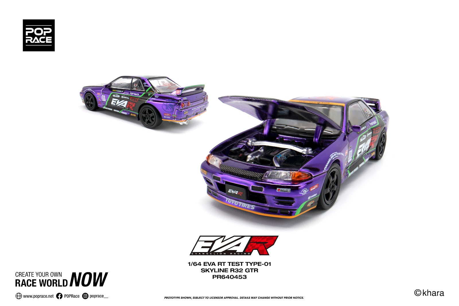 Eva R32 Pop Race EVA RT Test Type-01 Nissan Skyline R32 – Downskale