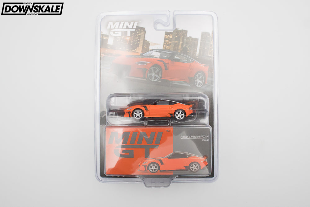 MINI GT Nissan Z VeilSide FFZ400 - Orange – Downskale