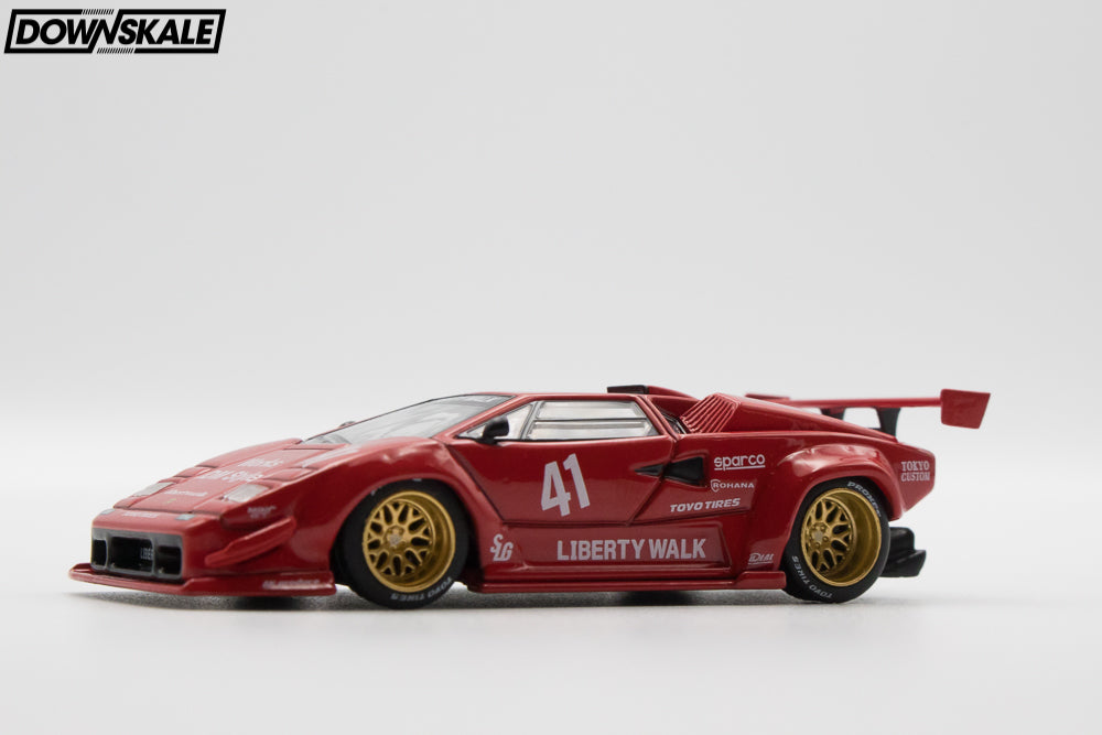 MINI GT Lamborghini Countach LB-WORKS - Red – Downskale