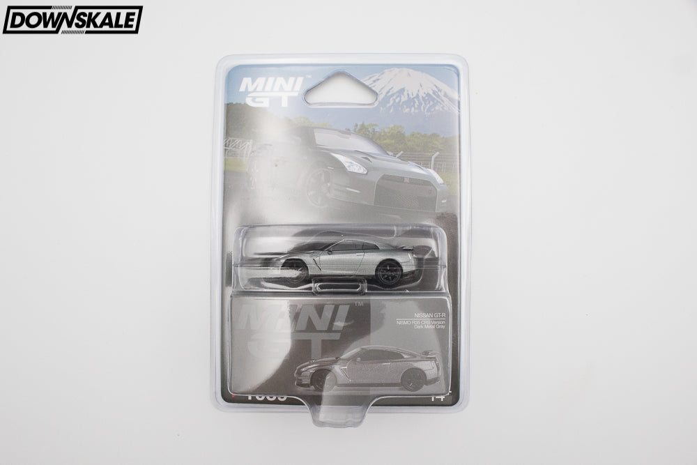 MINI GT 2013 Nissan GT-R NISMO R35 CRS Version - Dark Metal Gray