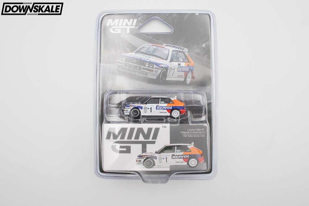 MINI GT Lancia Delta HF Integrale Evoluzione #1 1993 Rallye Monte