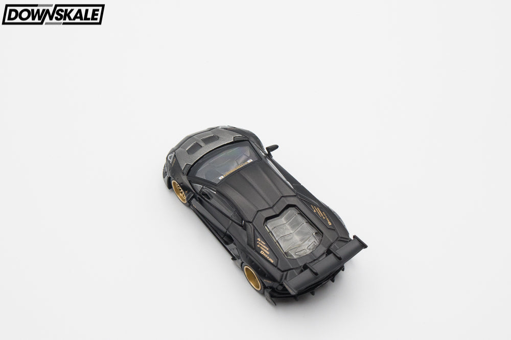 MINI GT Lamborghini Aventador Black① MINIGT.com – Welcome to the World of 1:64!