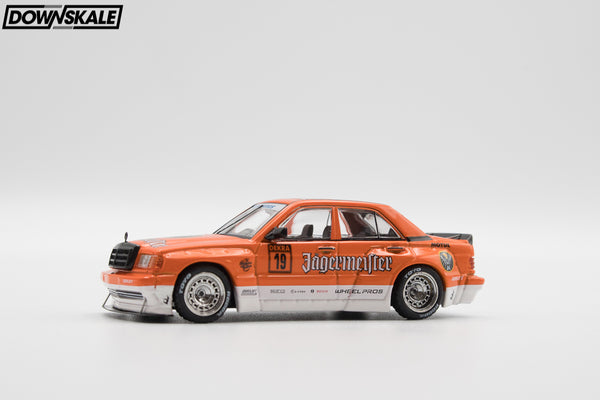 Inno64 Mercedes-Benz 190E Pandem Jaegermeister - Orange – Downskale