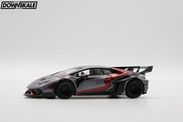MINI GT Lamborghini Huracan GT LB☆WORKS RONIN – Grey – Downskale