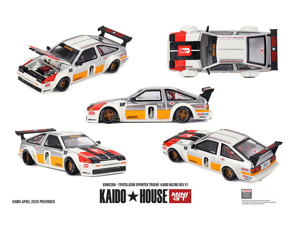 Mini GT - Kaido House x Toyota AE86 Sprinter Trueno Kaido Racing
