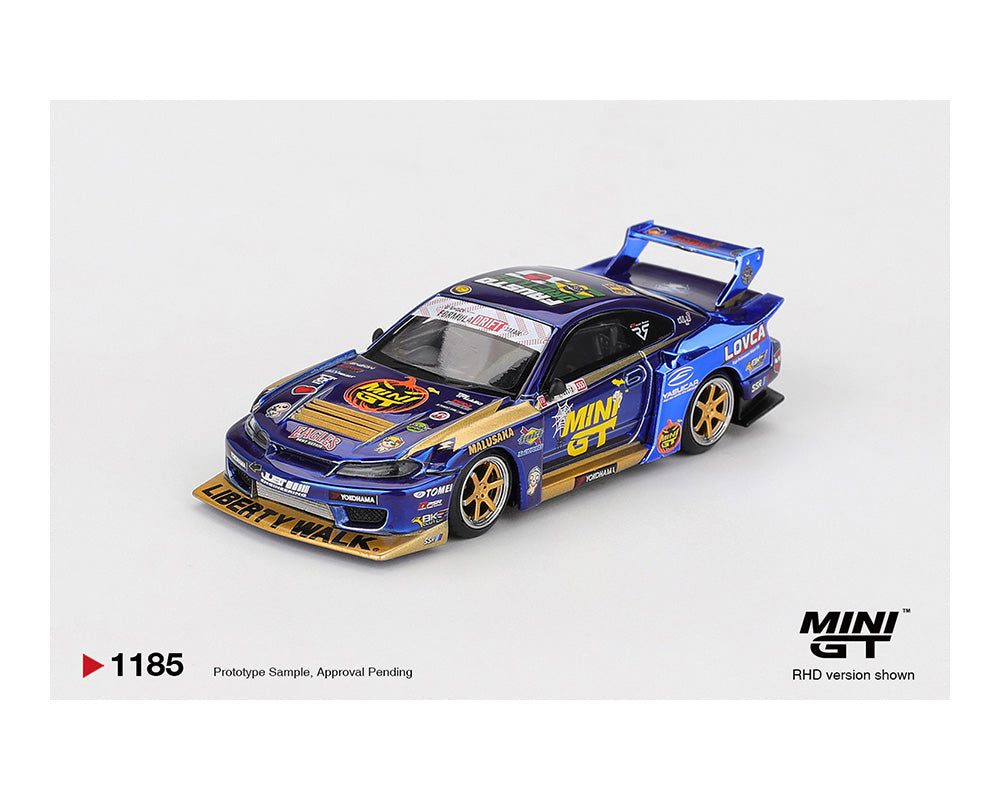 MINI GT Nissan LB-Super Silhouette S15 SILVIA #555 Team MINI GT