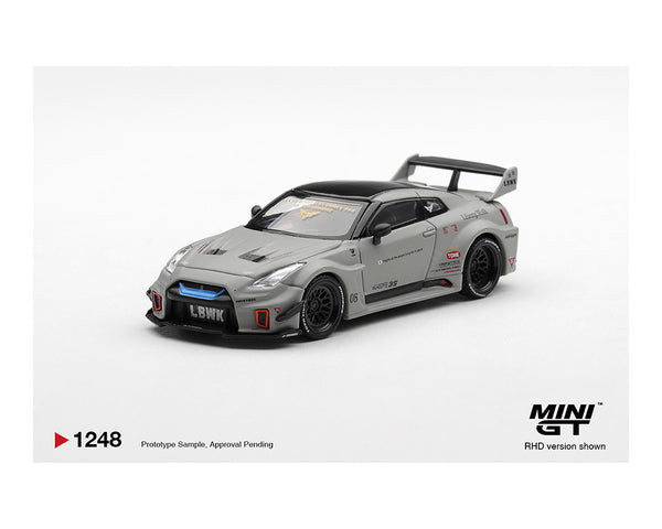 ミニＧＴ LB SILHOUETTE 35GT-RR MINI GT NISSAN LB-Silhouette WORKS GT 35GT-RR Ver.1 – Matt Grey