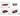 MINI GT Mazda Miata MX-5 (ND) Pandem Kodo Red - White