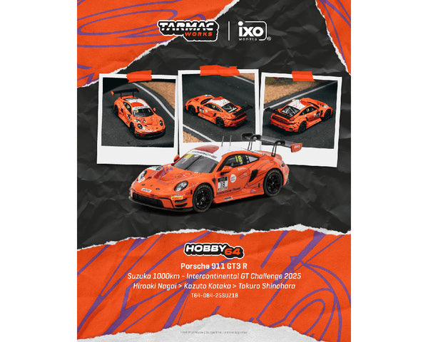 Tarmac Works Porsche 911 GT3 R Suzuka 1000km – Intercontinental GT
