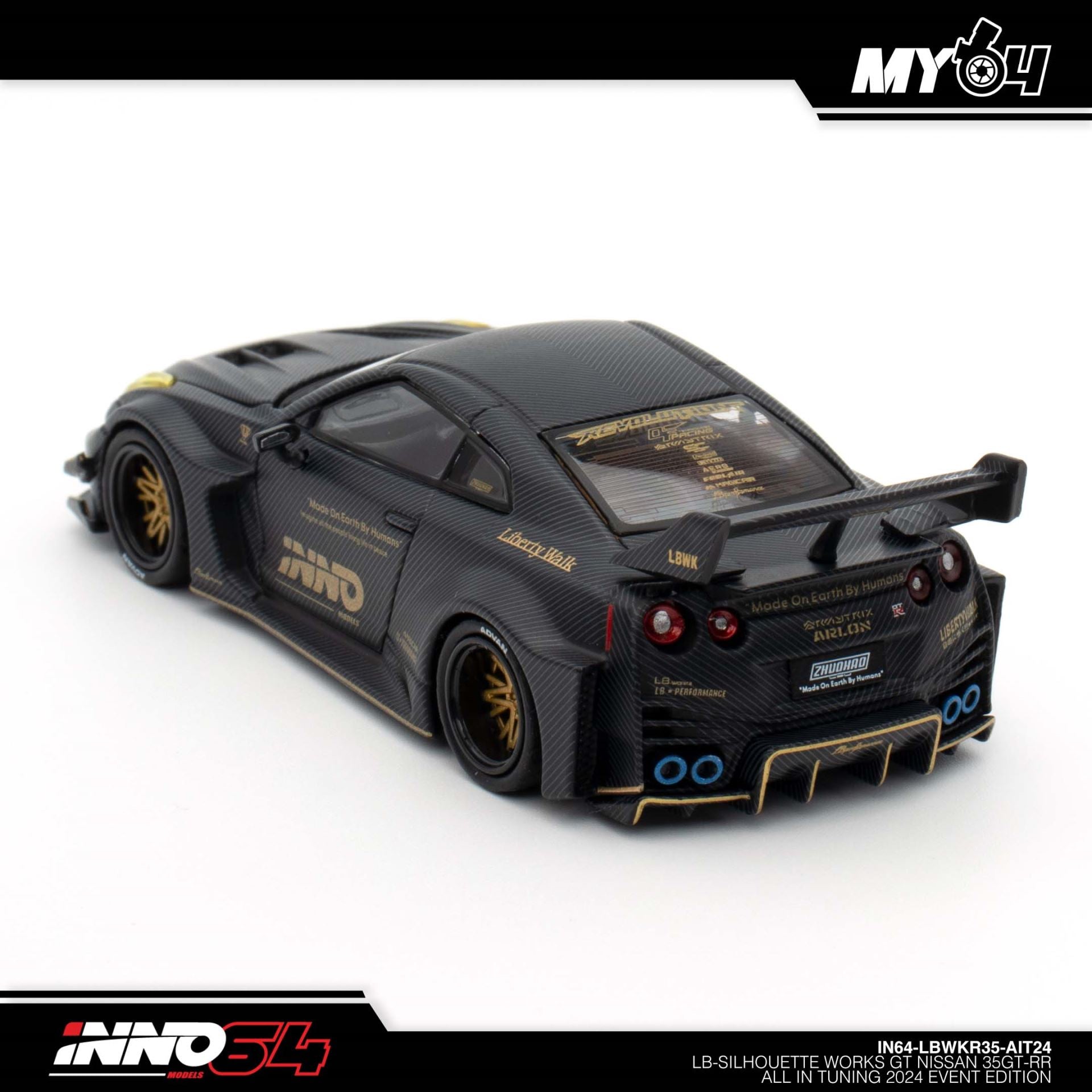 Inno64 LB-Silhouette Works GT Nissan R35GT-RR All In Tuning 2024 Event ...