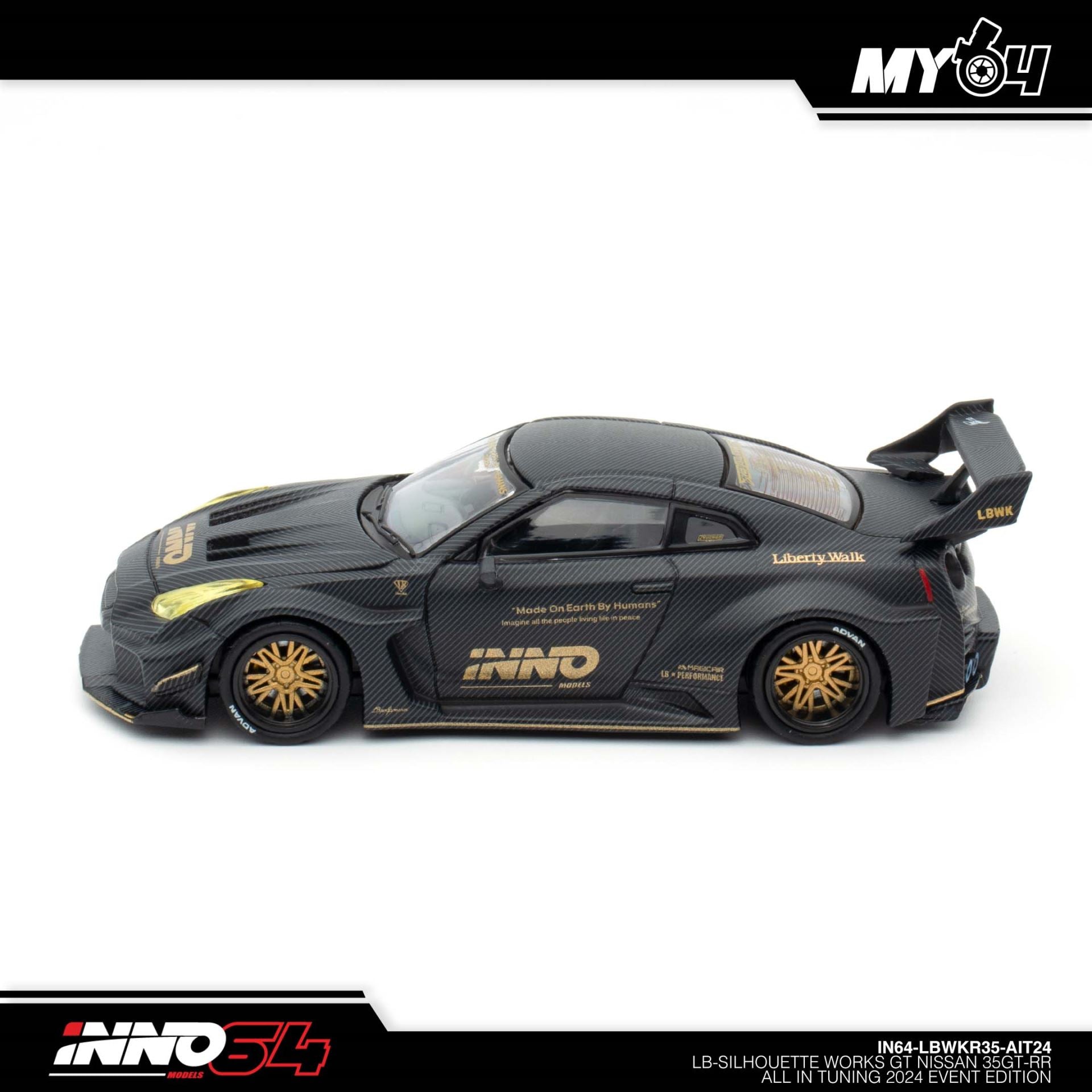 Inno64 LB-Silhouette Works GT Nissan R35GT-RR All In Tuning 2024 Event ...