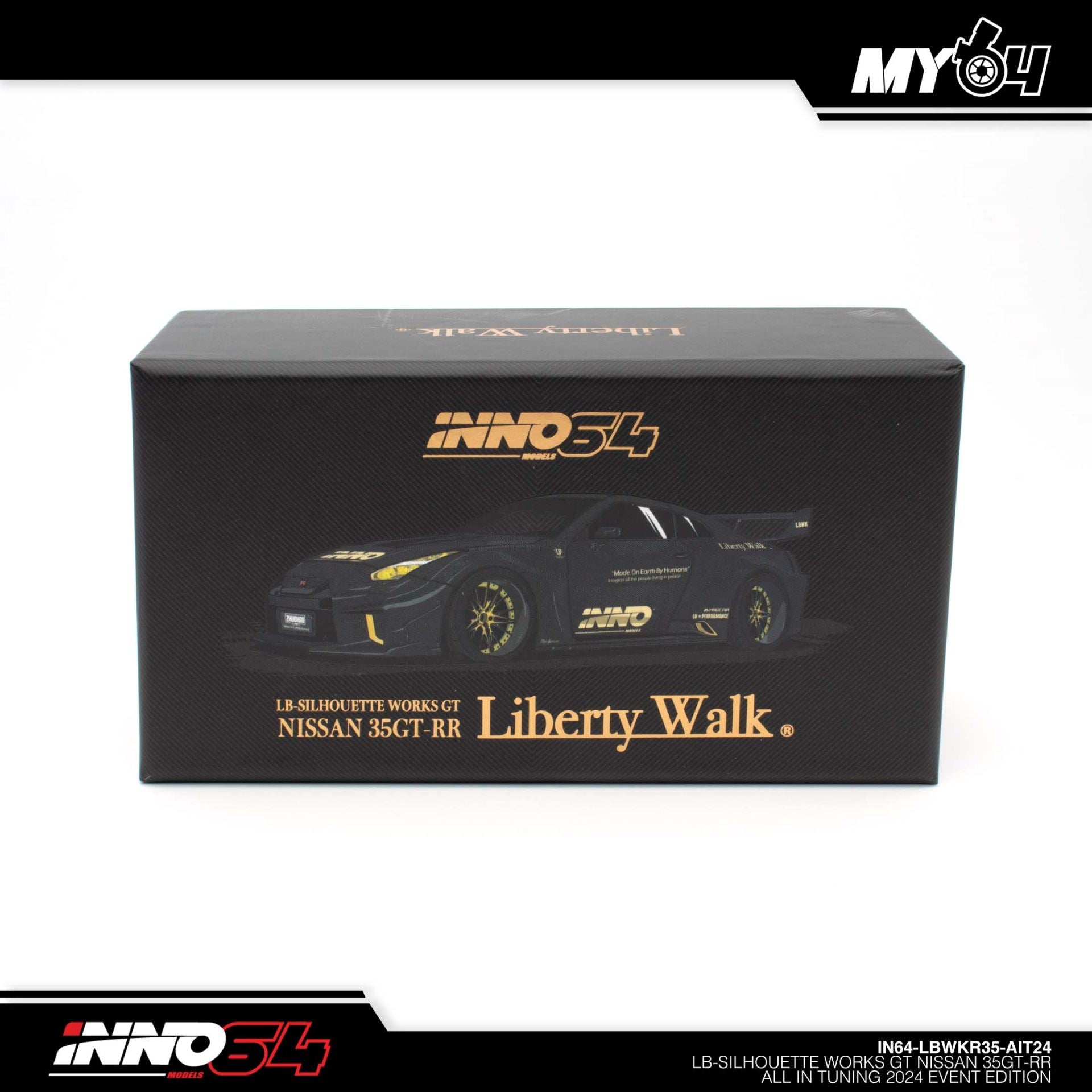 Inno64 LB-Silhouette Works GT Nissan R35GT-RR All In Tuning 2024 Event ...