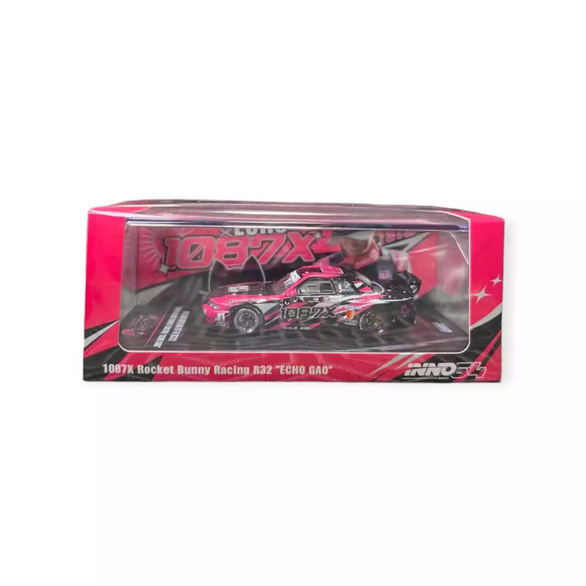 Inno64 Nissan Skyline GT-R (R32) 1087 Rocket Bunny Racing 