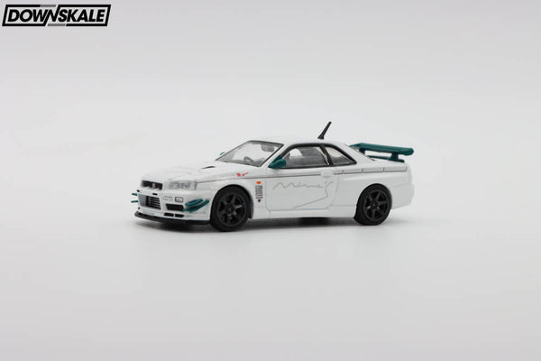 Inno64 Nissan Skyline GT-R (R34) V-SPEC N1 Tuned by MINE'S - White