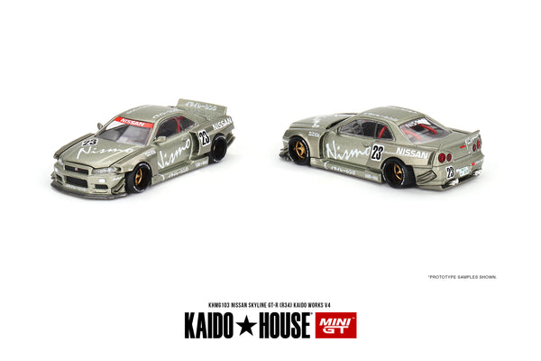 Kaido House Nissan Skyline GT-R (R34) Kaido Works V4 – Downskale