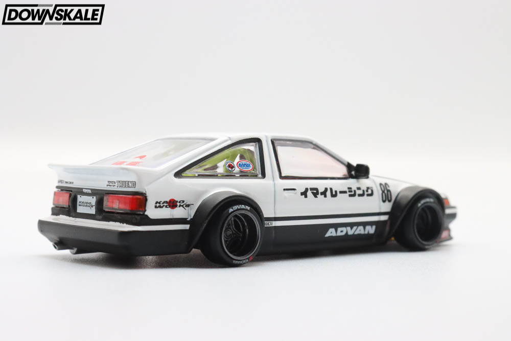 Kaido House Toyota AE86 Sprinter Trueno Kaido Street V1 - White