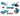 Kaido House Volkswagen T1 KAIDO WORKS V1 - Turquoise