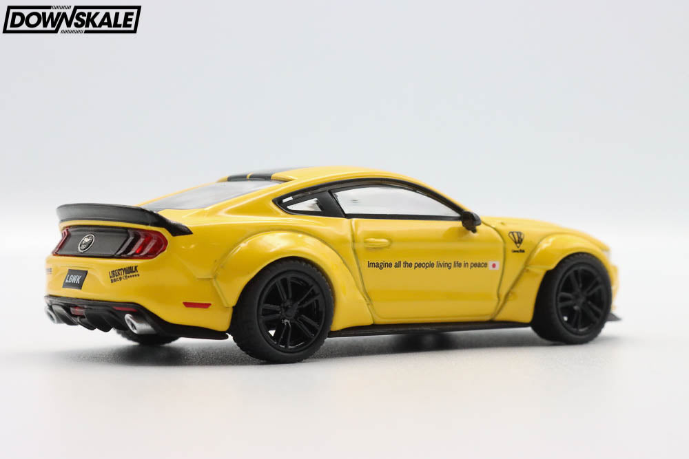 MINI GT Ford Mustang LB-Works - Triple Yellow – Downskale