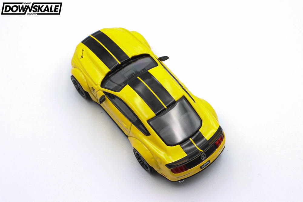MINI GT Ford Mustang LB-Works - Triple Yellow – Downskale
