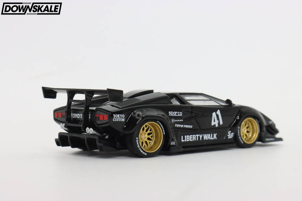 MINI GT Lamborghini Countach LB-WORKS - Black – Downskale