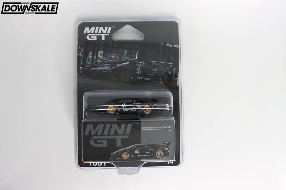 MINI GT Lamborghini Countach LB-WORKS - Black – Downskale