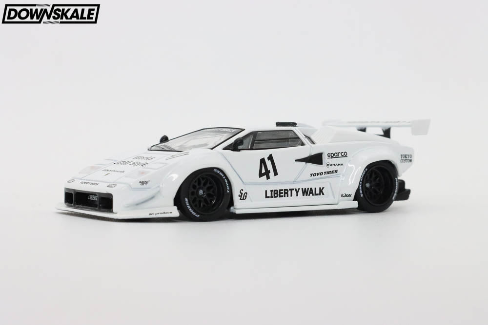MINI GT Lamborghini Countach LB-WORKS - White - 2024 Tokyo Auto Salon ...