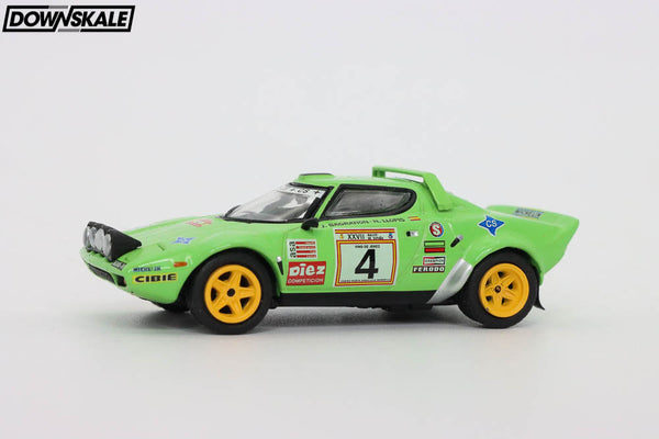 MINI GT Lancia Stratos HF #4 1979 Spanish Rally Champion – Downskale