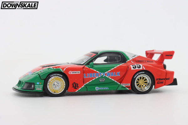 Mazda ミニカーコレクション 787B RX-7 PREORDER MINI GT 1/64 Mazda RX-7 LB-Super Silhouette 787B