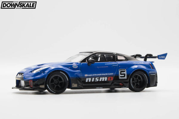MINI GT Nissan 35GT-RR Ver.2 LB-Silhouette WORKS GT - Blue – Downskale
