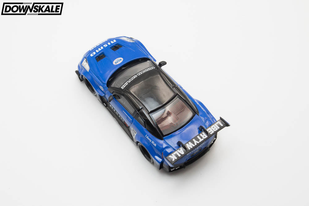 MINI GT Nissan 35GT-RR Ver.2 LB-Silhouette WORKS GT - Blue – Downskale