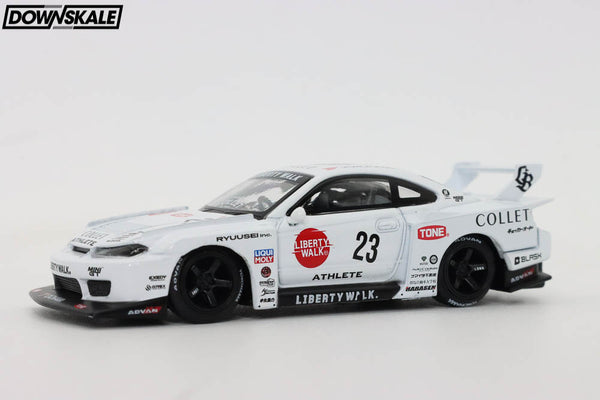 MINI GTのLB-Super Silhouette S15 Mini GT 1:64 Nissan LB-Super Silhouette S15 SILVIA #555 Team MINI