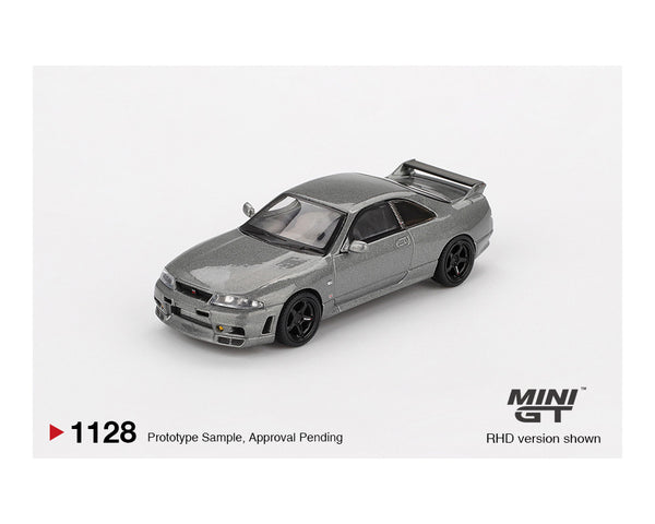 MINI GT NISSAN Skyline GT-R Dark Metal Gray NISMO BCNR33 CRS