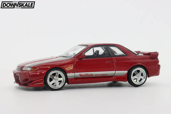 MINI GT Nissan Skyline GT-R (R32) Veilside Combat C-I – Gem Red