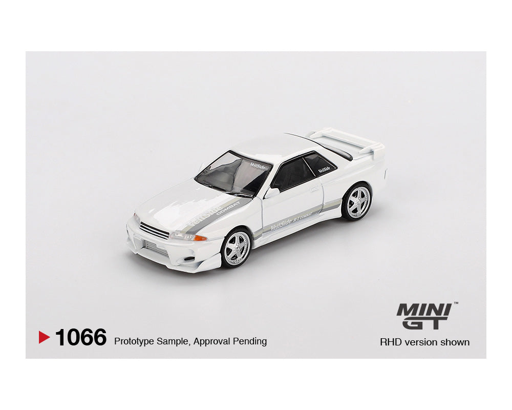 MINI GT Nissan Skyline GT-R (R32) Veilside Combat C-I - White – Downskale