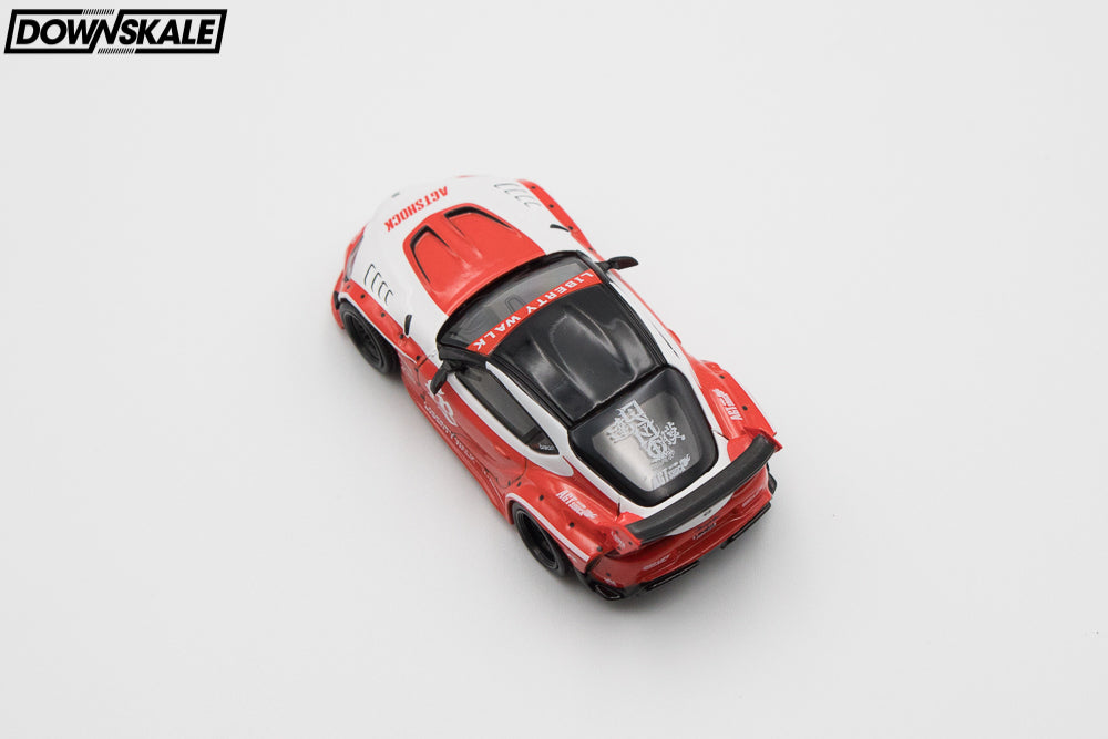 MINI GT Toyota GR Supra LB Works - Red/White – Downskale