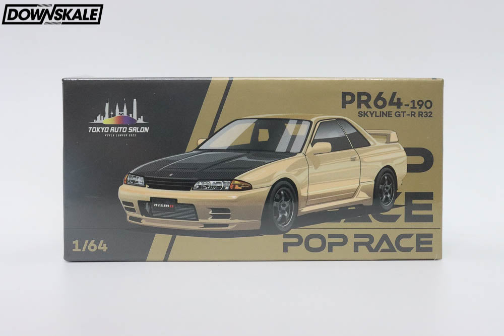 Taskl 2025 Pop Race Nissan Skyline GT-R R32 Tokyo Auto Salon 2025 TASKL Chrome Go ...