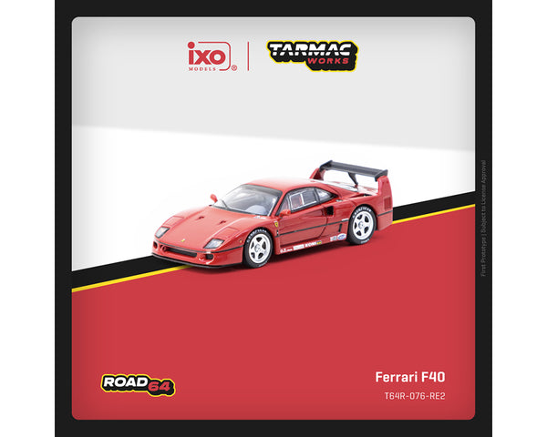 Tarmac Works Ferrari F40 - Red – Downskale