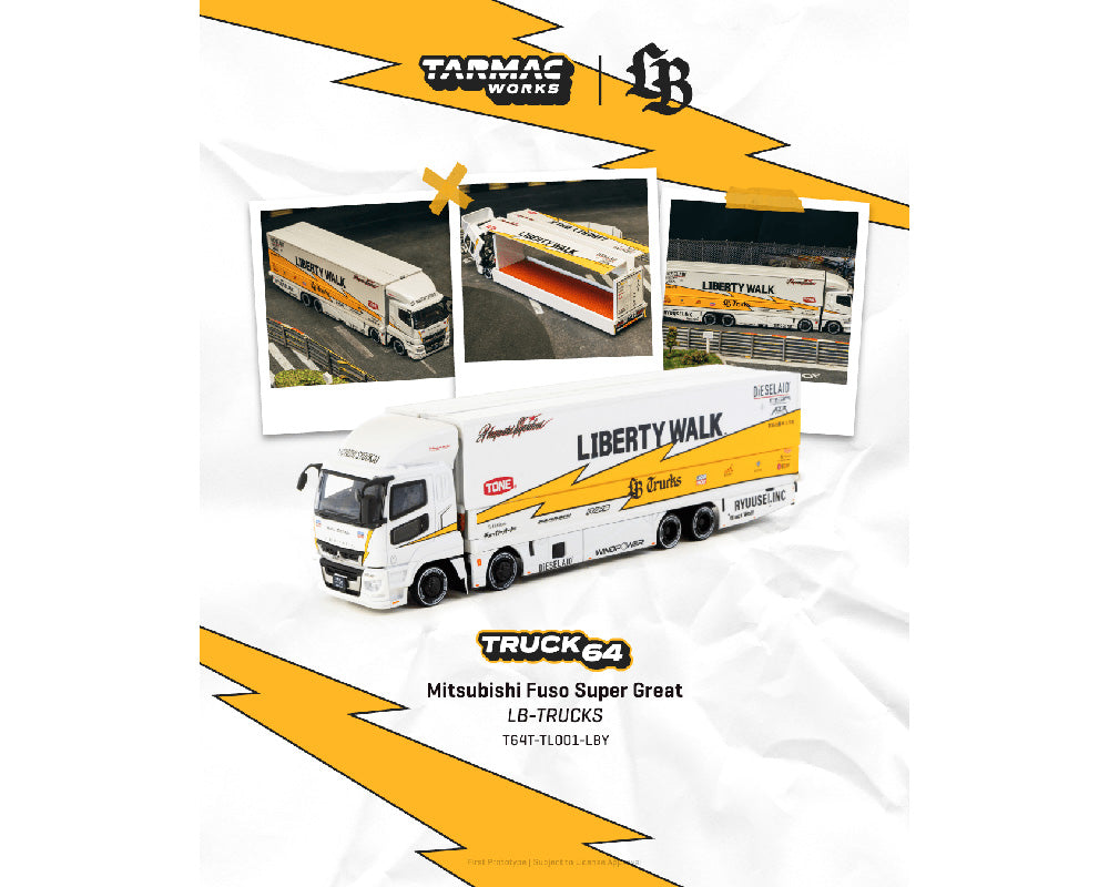 Tarmac Works Mitsubishi Fuso Super Great LB-Truck – Downskale