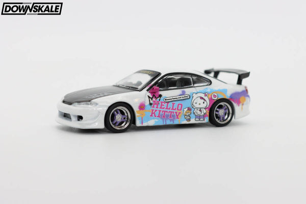 Tarmac Works Vertex Nissan Silvia S15 Hello Kitty Special Edition