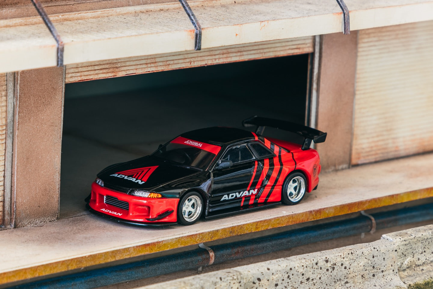 Tarmac Works Nissan Skyline GT-R R32 ADVAN Widebody Jon Sibal 2024 JCC ...