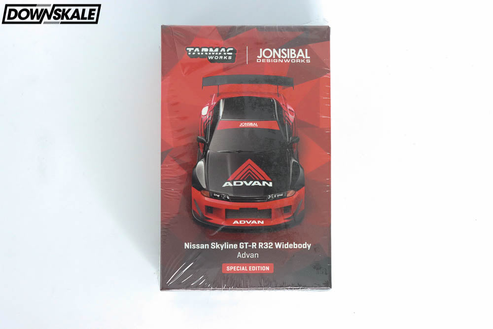 Tarmac Works Nissan Skyline GT-R R32 ADVAN Widebody Jon Sibal 2024 JCC ...