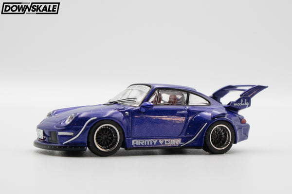 Tarmac Works Porsche RWB 993 Army Girl – Downskale